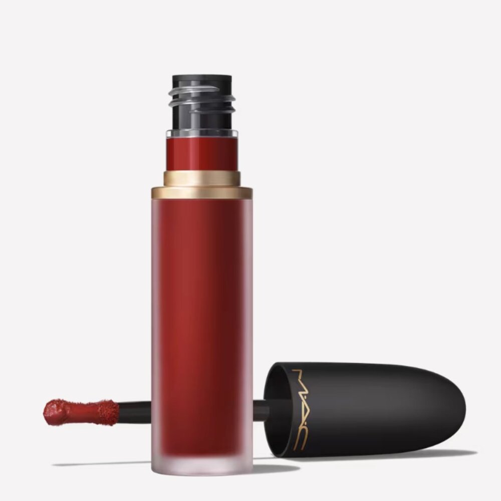 MAC Powder Kiss Lip + Cheek Mousse - DEVOTED TO CHILI